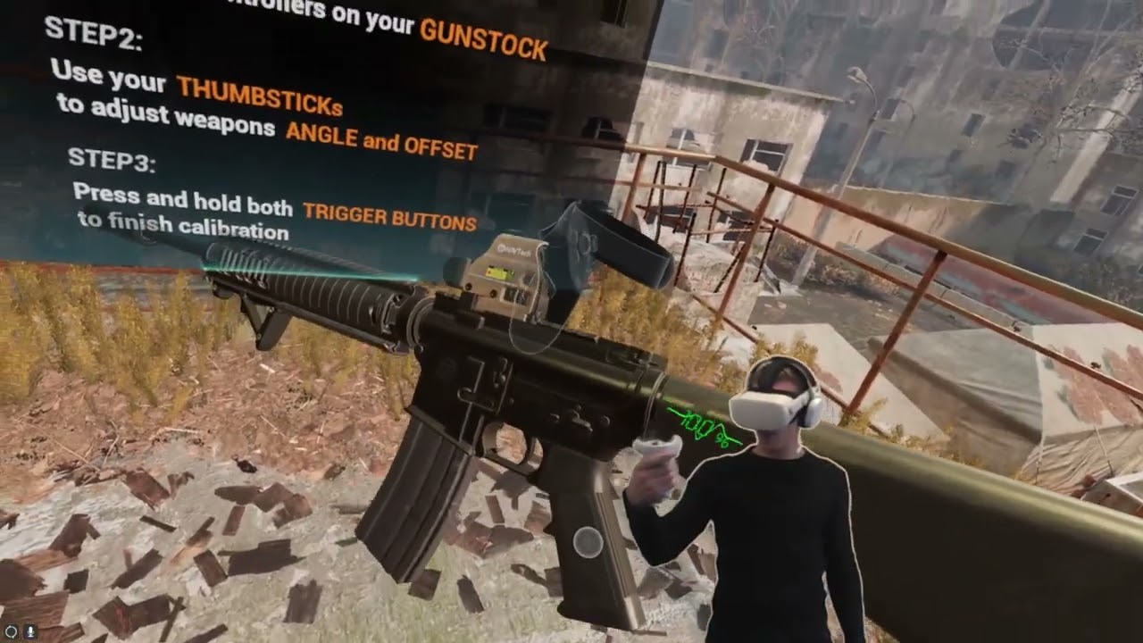 How to Calibrate VR Gunstock in ContractorS