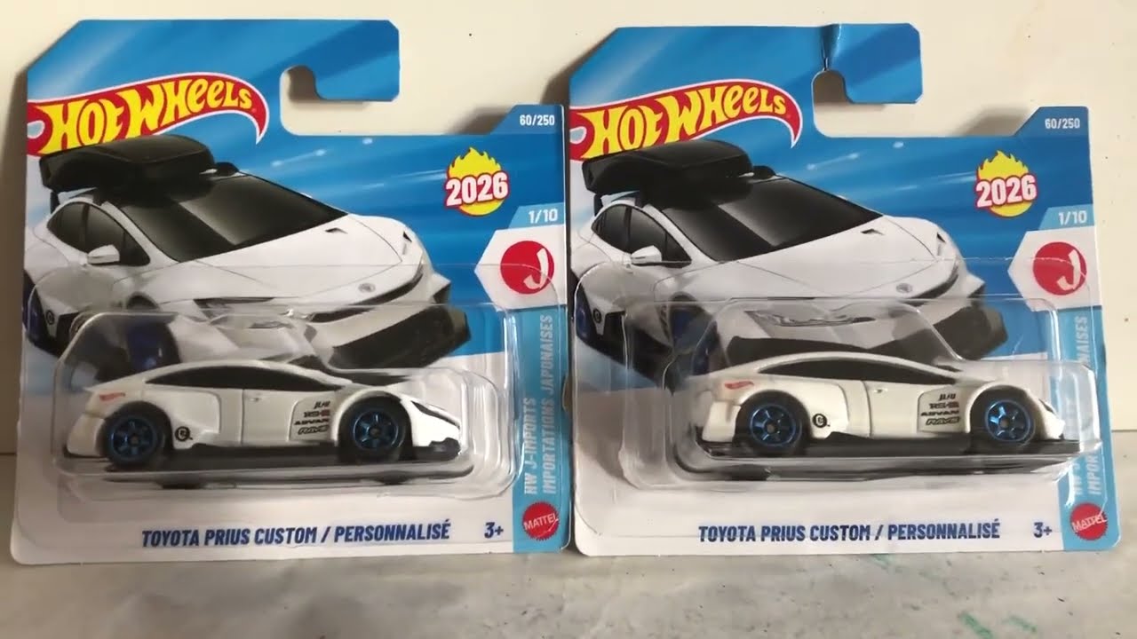 Toyota Prius Custom Different Roof Style New Tires Hot Wheels