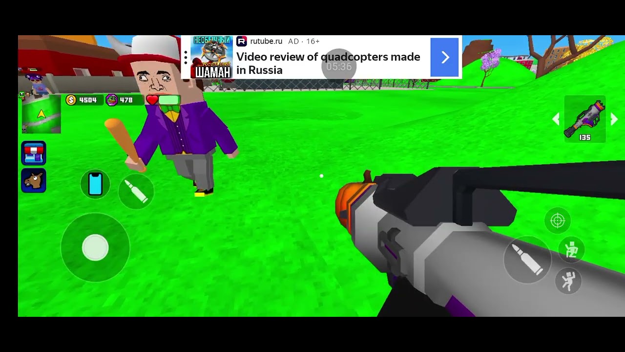 Gangs wars pixel shooter RP full gameplay