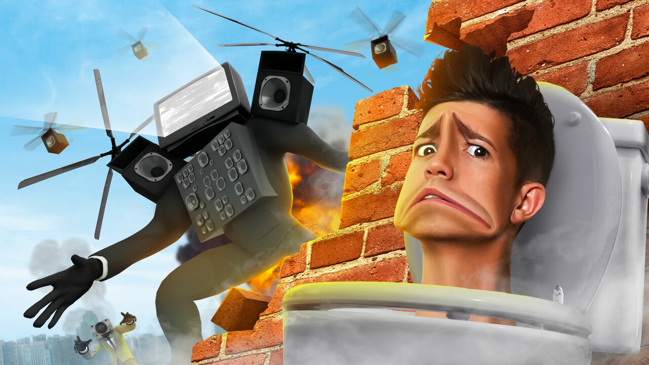 Escaping Skibidi Toilet In Real Life!