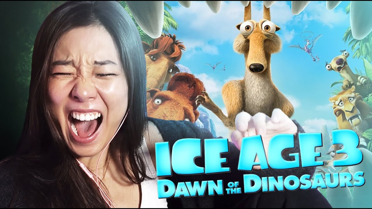 FIRST TIME WATCHING ICE AGE 3: DAWN OF THE DINOSAURS!! *Reaction/Commentary*