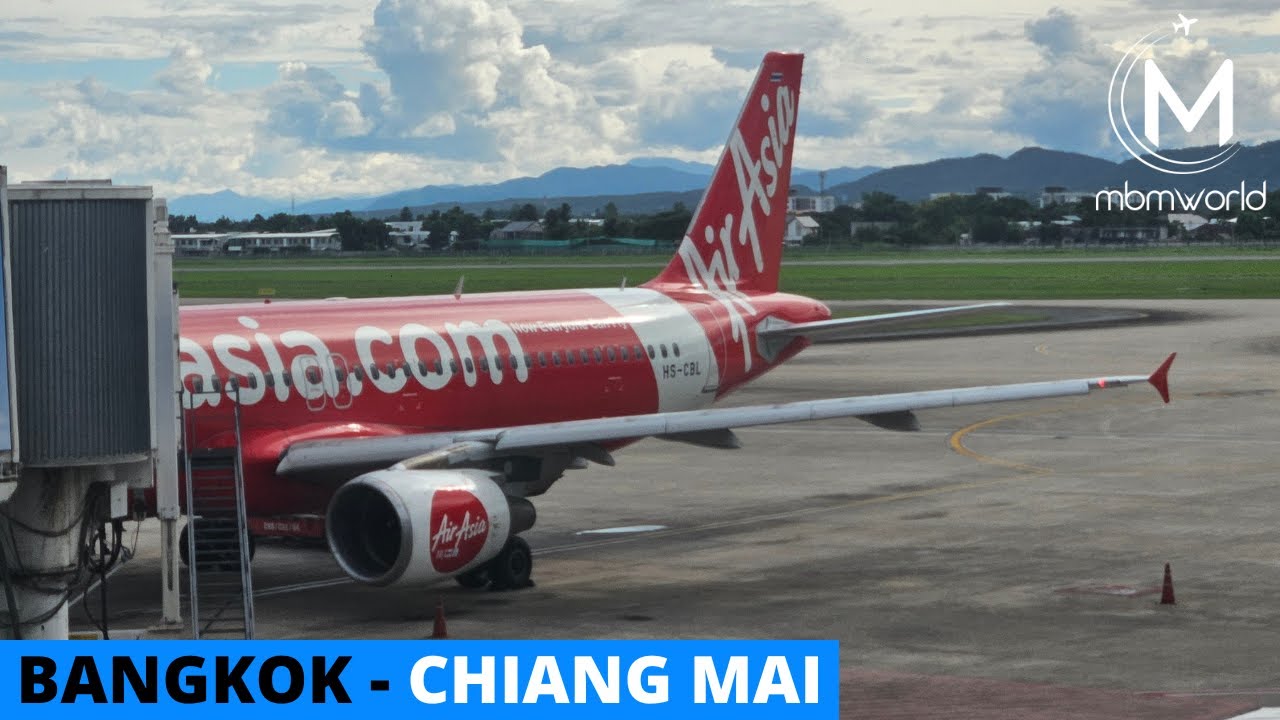 Thai AirAsia Flight Experience: FD3439 Bangkok to Chiang Mai