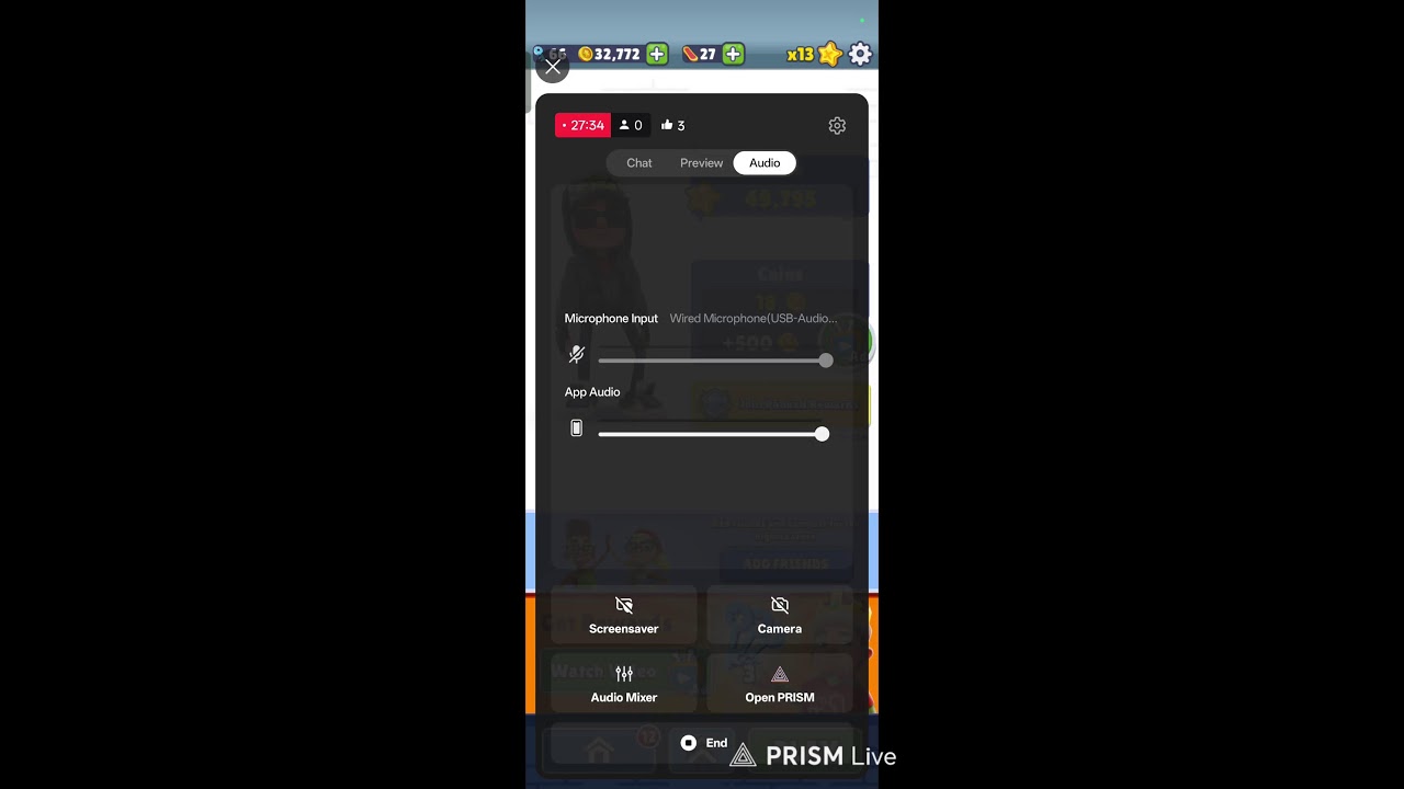 Live streaming of ANDRO PLAYZZ
