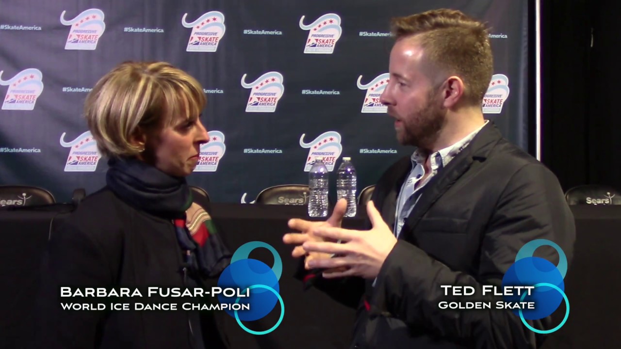 2016 Golden Skate interview with Barbara Fusar-Poli (Pt. 2 of 3)