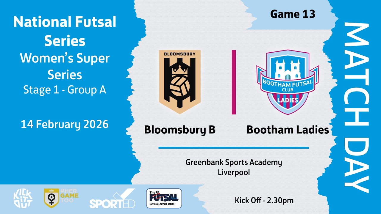 Bloomsbury B Vs Bootham - 1st Half