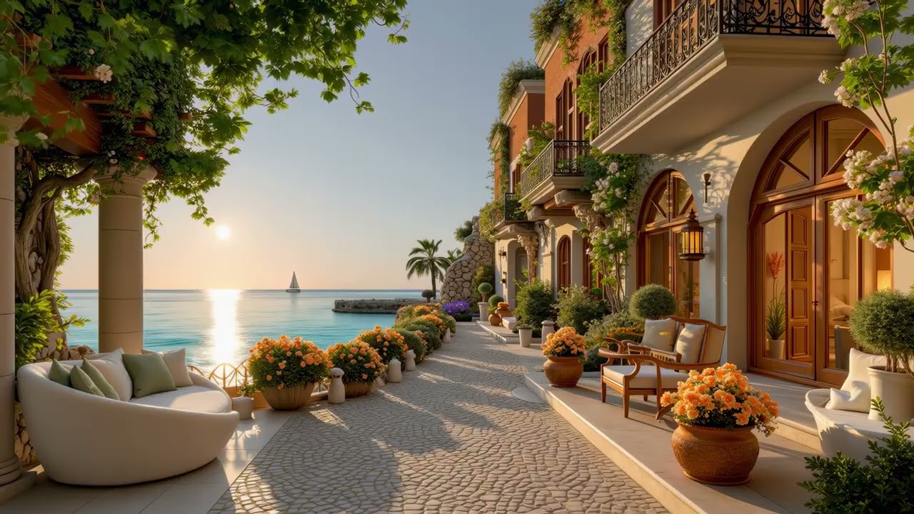 Relaxing Bossa Nova Guitar Music for a Dreamy Tropical Beach Sunset Vibes
