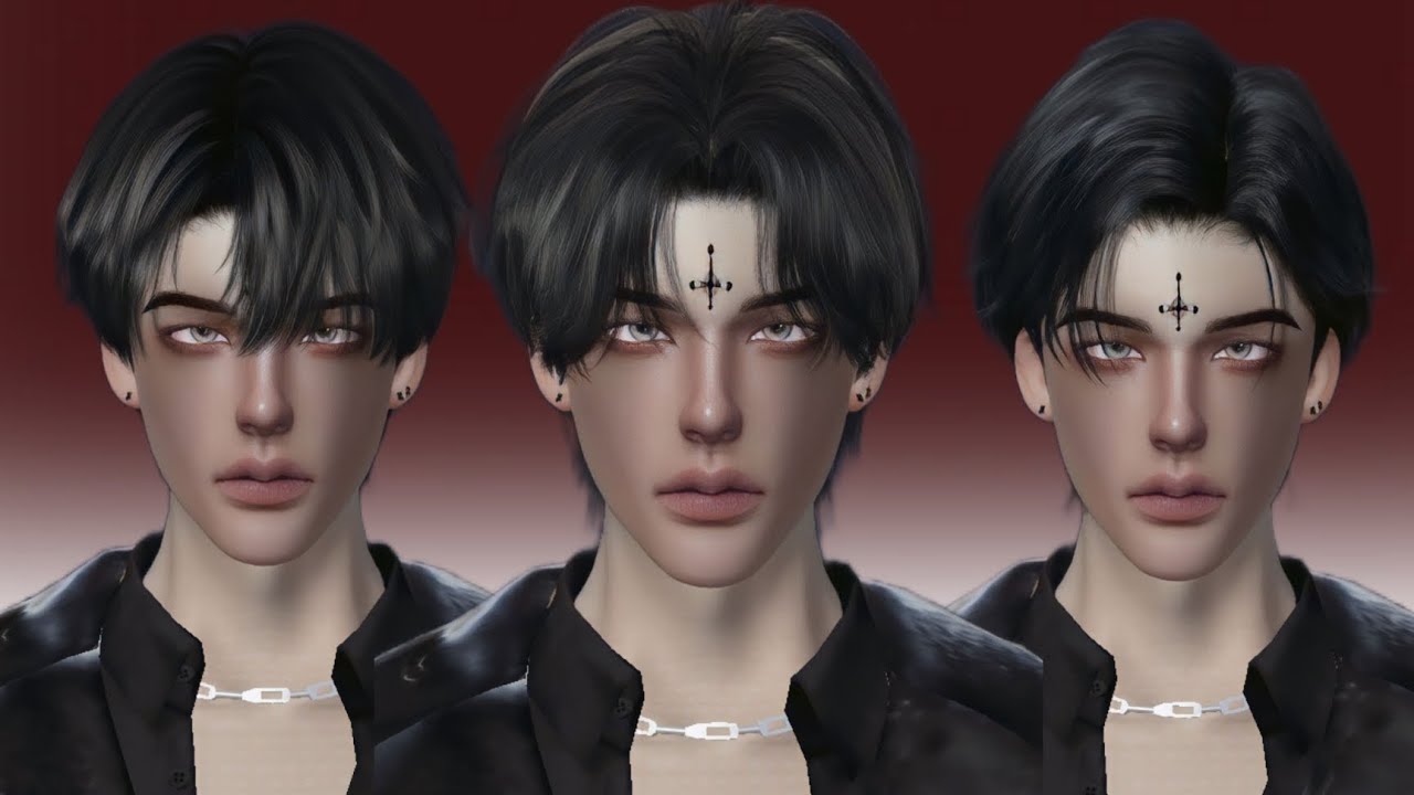 Zepetoboy's face - Zepeto boy Tan skin facial tutorial - oplas Zepeto boy - tutorial oplas