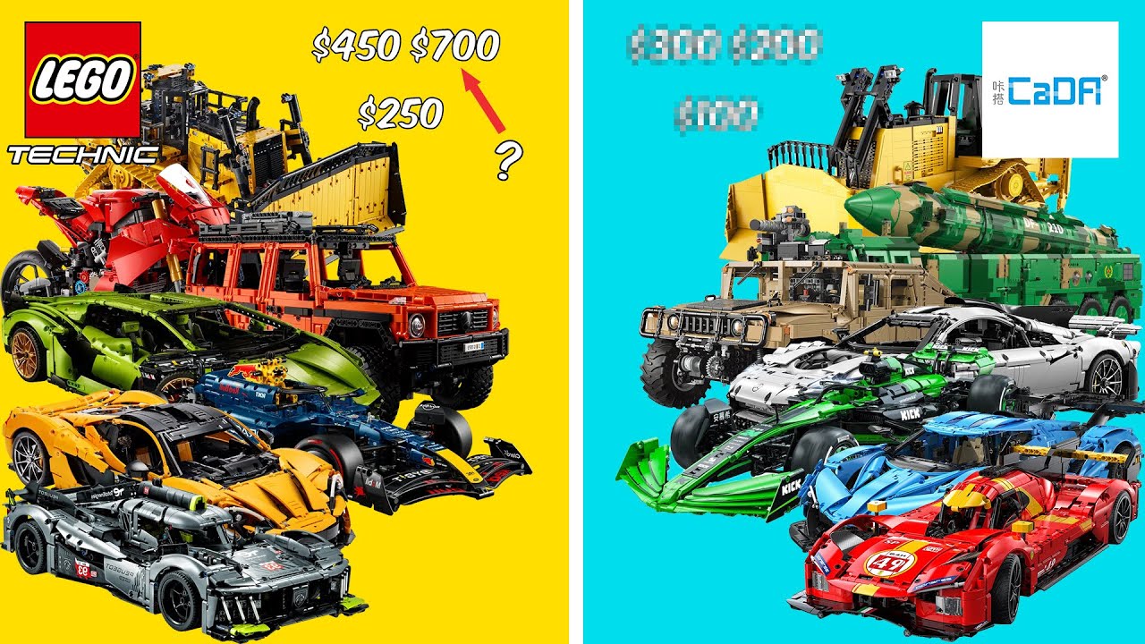 LEGO Prices Are INSANE! 🤯 | LEGO Technic vs. CaDA