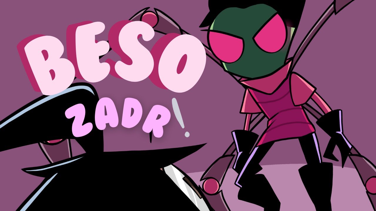 Invasor Zim - Un Beso [Mini c&oacute;mic ZaDr]