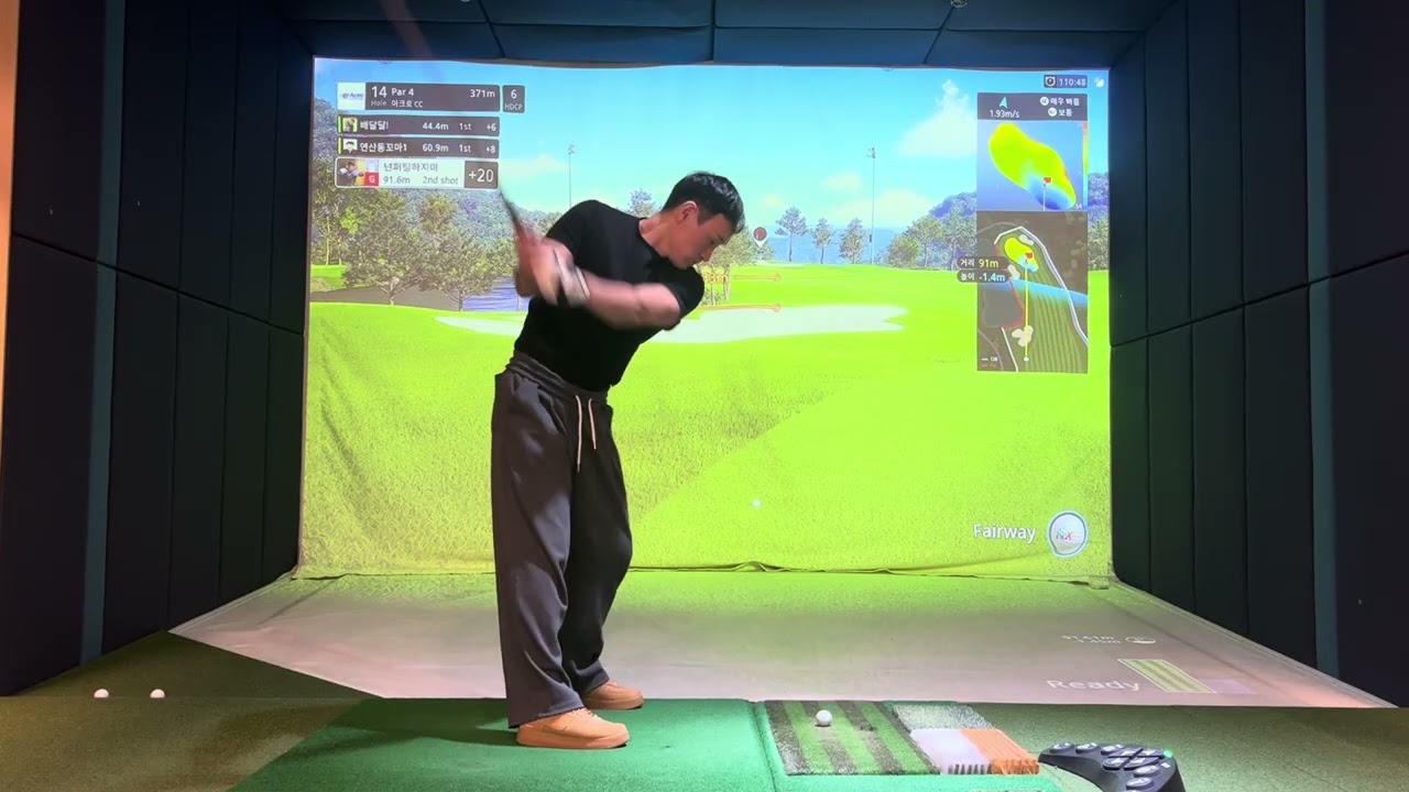 ⛳️스크린 명랑골프🏌🏼‍♂️13~15HOLE