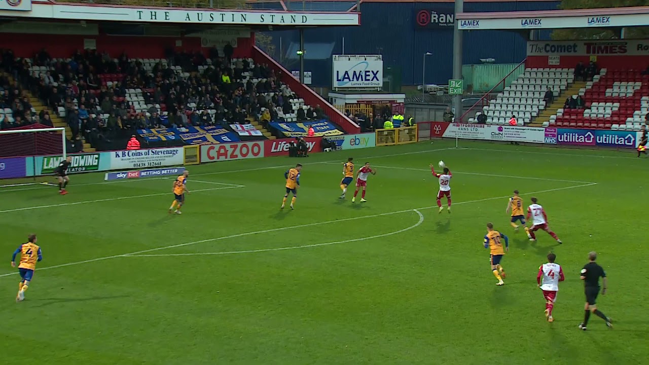 Stevenage v Mansfield Town highlights