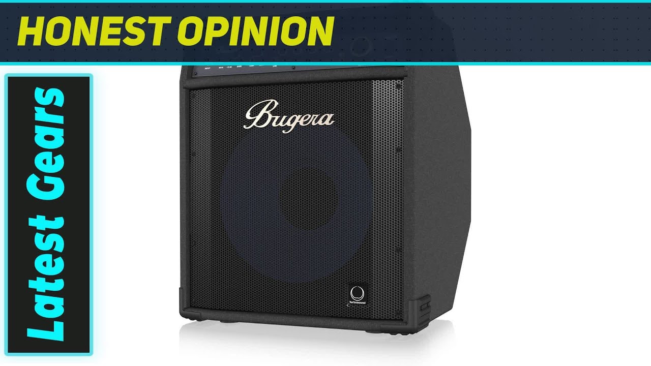 Bugera BXD15A: 1000W Bass Beast with Turbosound Speaker!