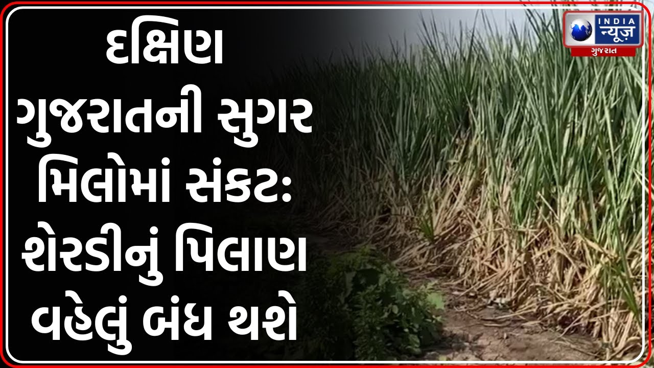 Surat: Sugar Mills વહેલી બંધ થશે, શેરડીના ઉત્પાદનમાં મોટો ઘટાડો | Jayesh Patel