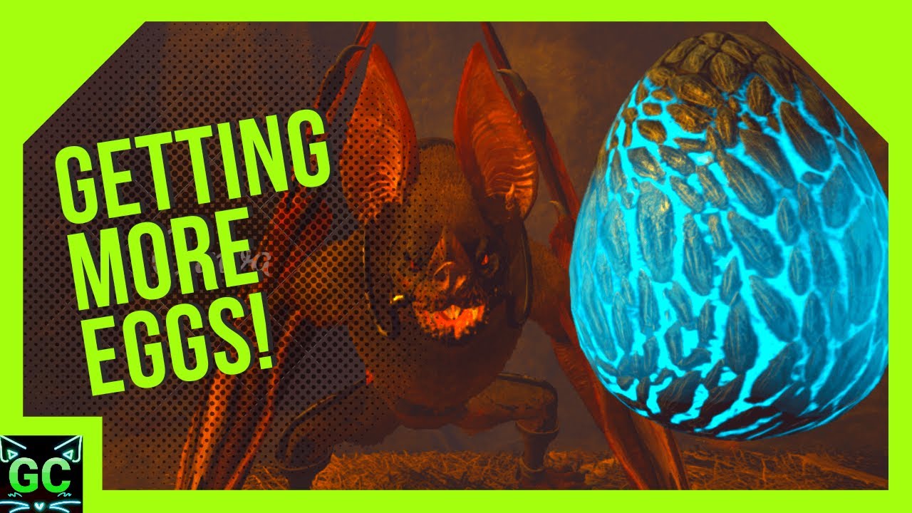 Using a Desmodus to Steal Lightning Wyvern Eggs EASY! Ep:11 (ARK Fjördur)