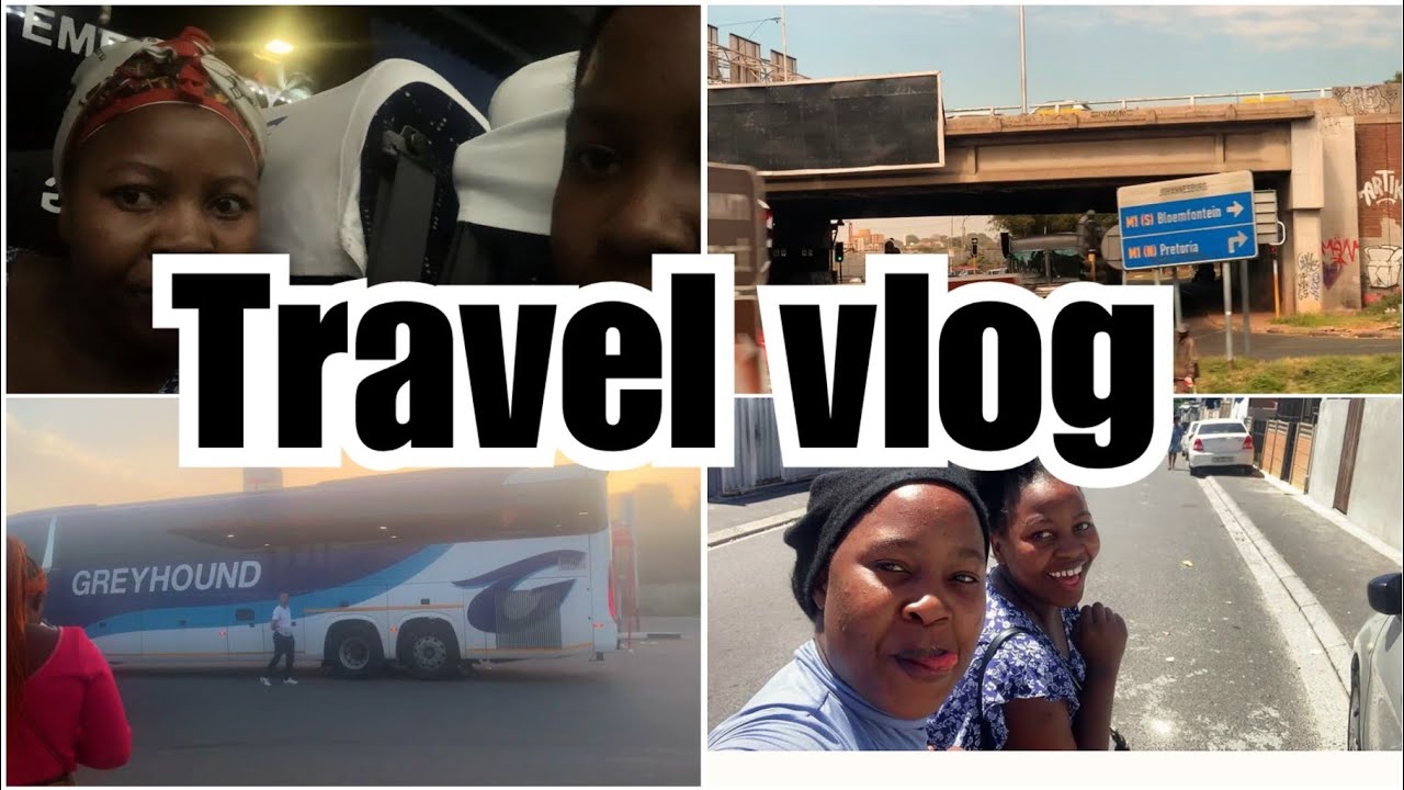 Travelvlog/ CPT to Joburg / Greyhoud/ bnb tour 