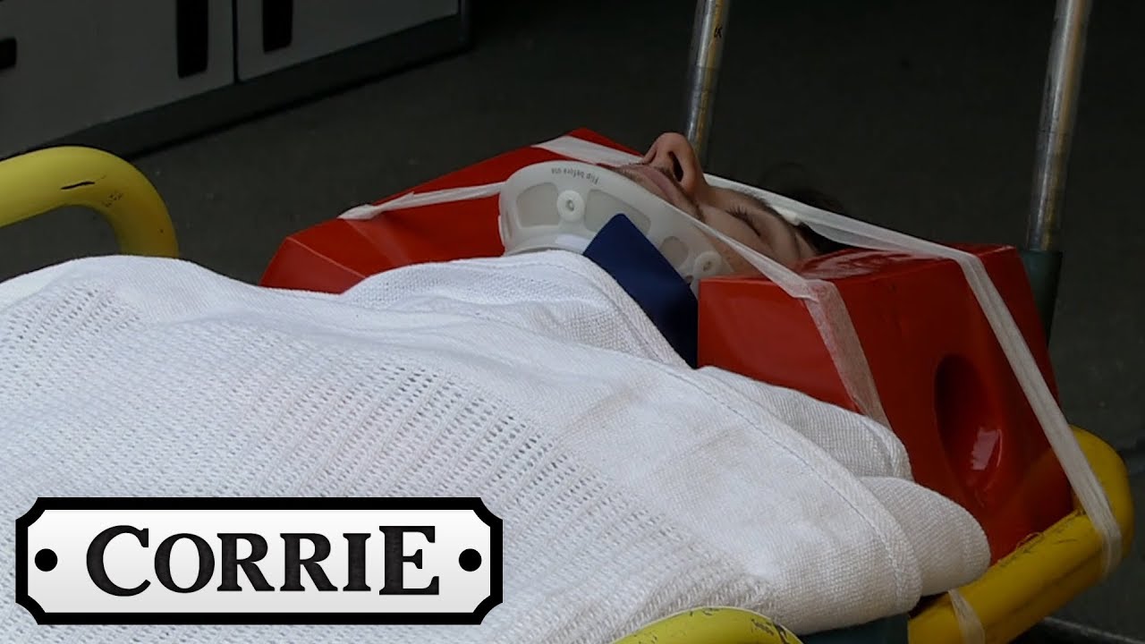 Coronation Street - Ryan Is Taken Away in an Ambulance
