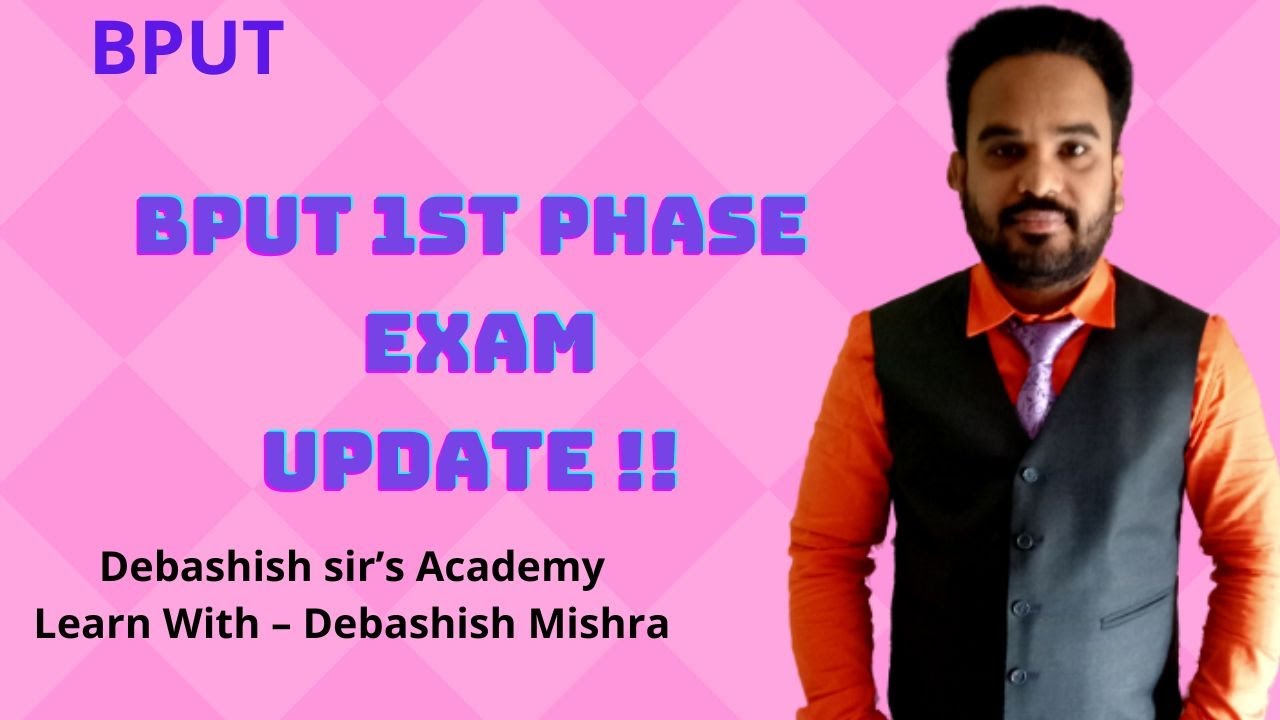 BPUT 7TH SEMESTER EXAM UPDATE !!