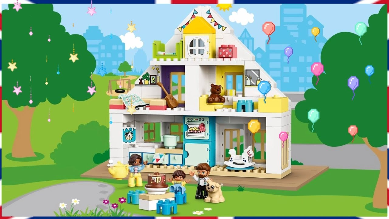 🎪❤✨  LEGO Duplo 10929 miejski modułowy domek do zabaw  🎠🎡🎈