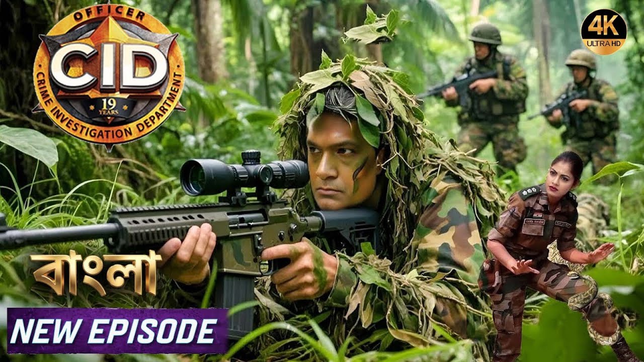 জঙ্গলে লুকিয়ে থাকা গ্যাংস্টারকে ধরতে অভিজিৎ ছদ্মবেশ নিল| Crime Story | CID | New Episode 2026
