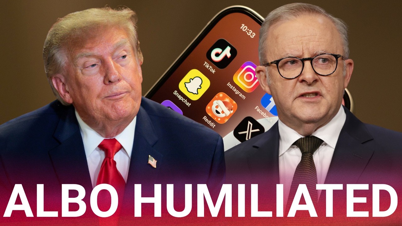 Trump administration blasts Anthony Albanese over the PM's social media crackdown