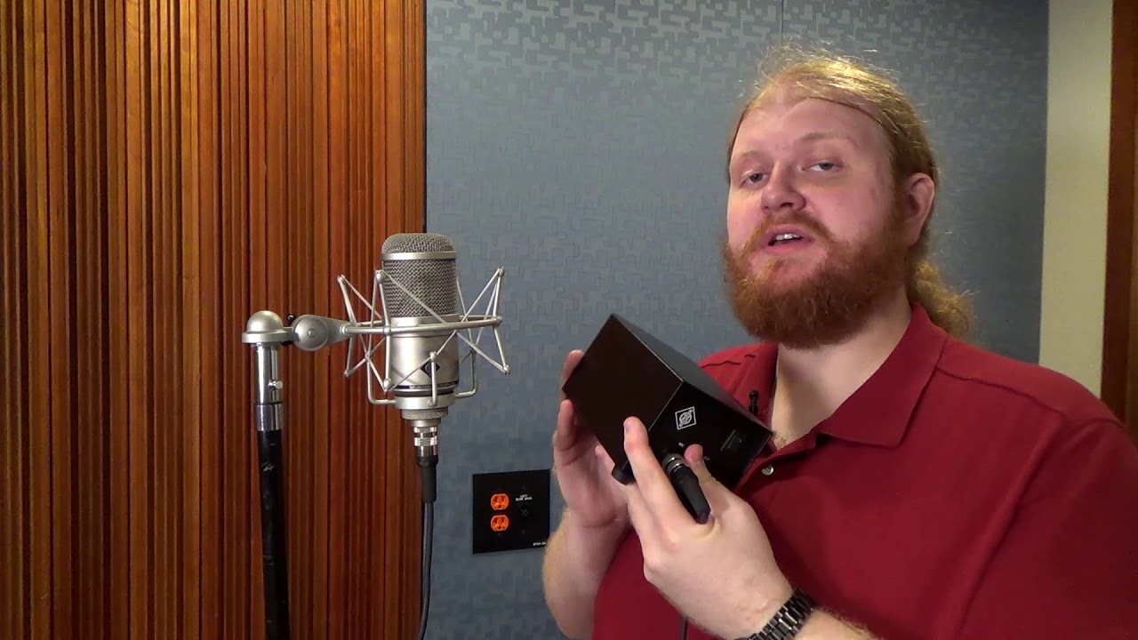 How to use a Tube Microphone - American University ATEC Instructional Video