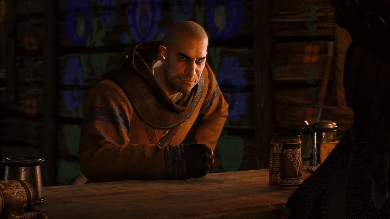 Geralt meets Gaunter O'Dimm for the first time | Witcher 3 (4k)