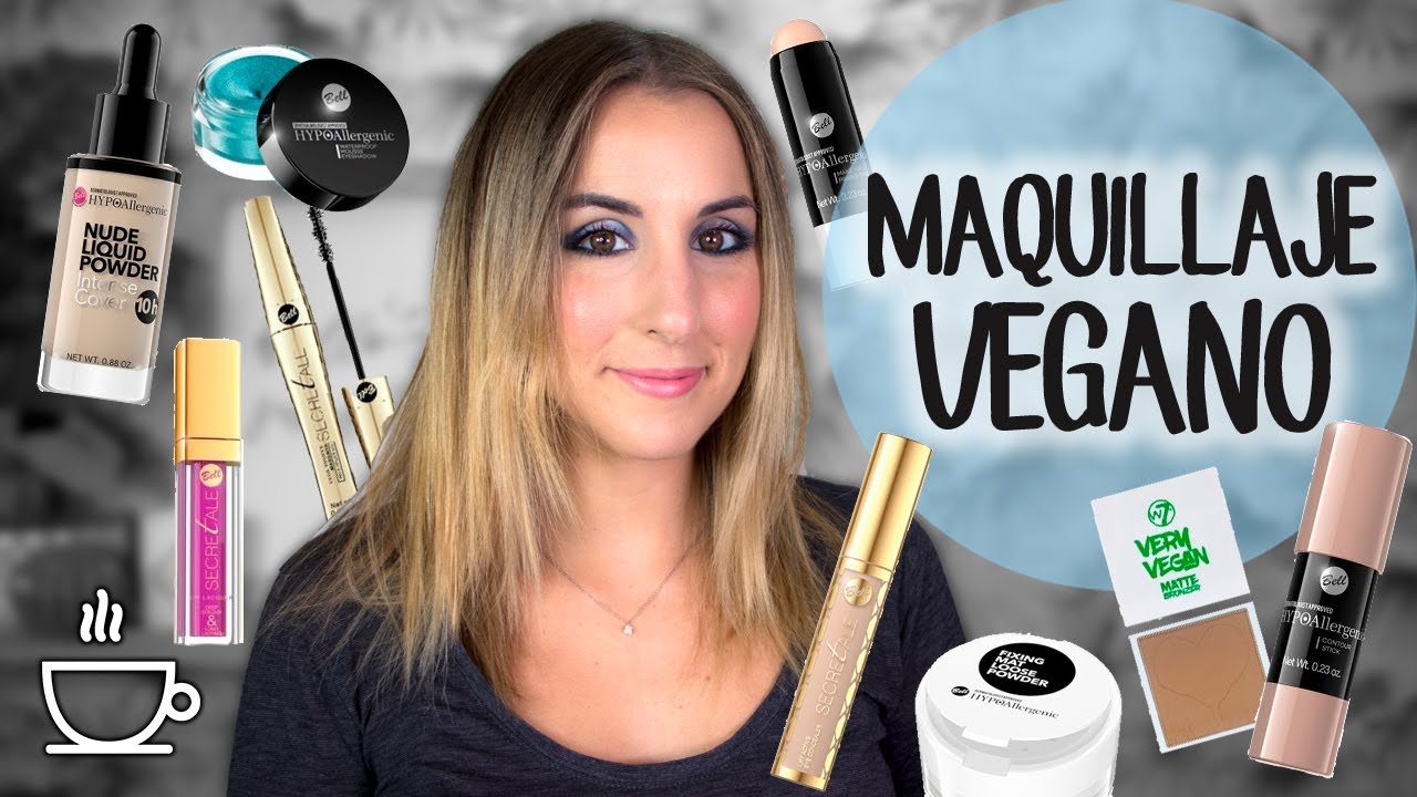Maquillaje completo usando solo productos veganos