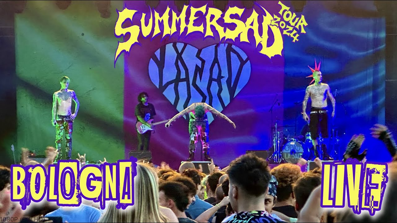 Vlog - LA SAD LIVE SHOW (Bologna 02/07) [SPECIALE 30K ISCRITTI]