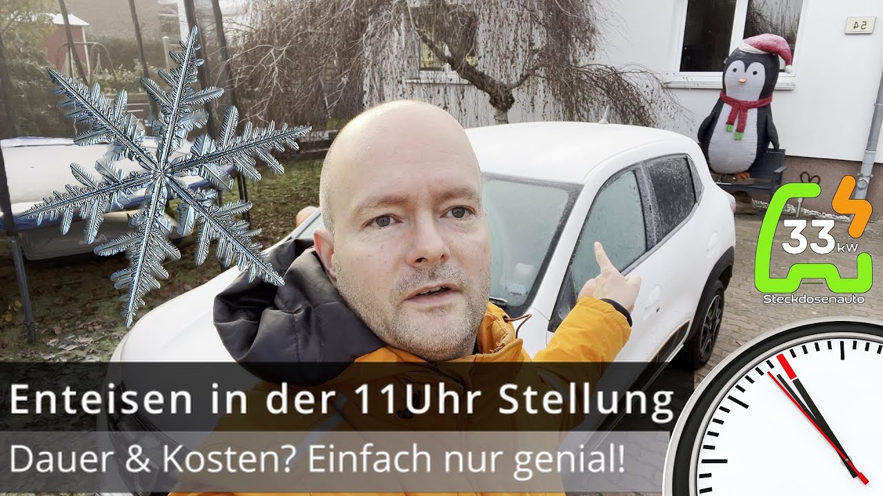 Dacia Spring - Размораживание в положении на 11 часов!?