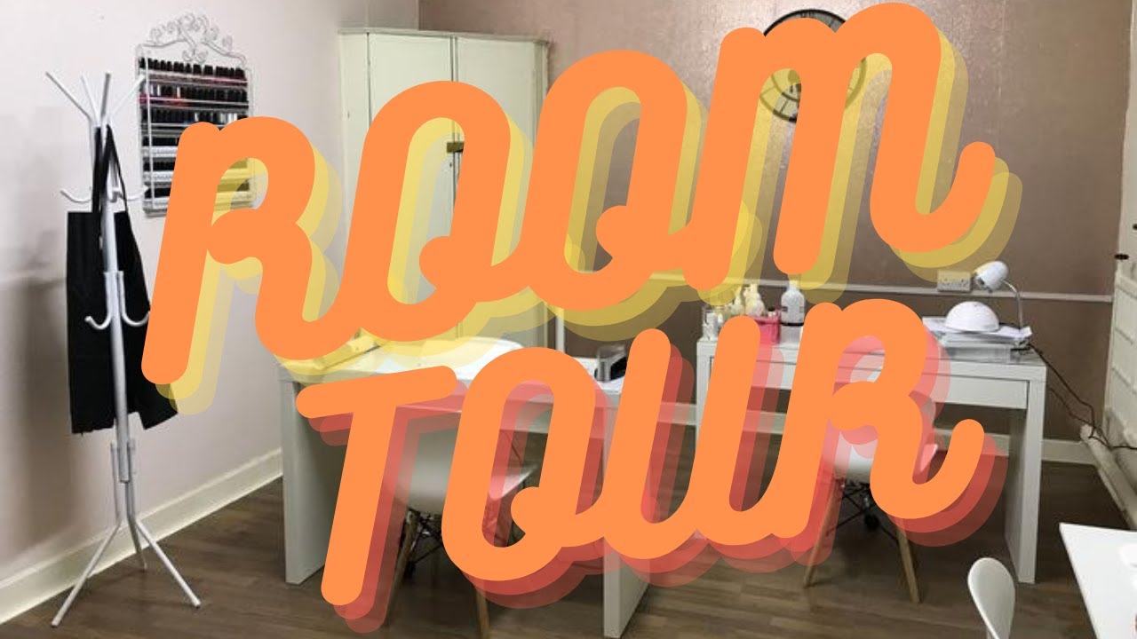 ROOM TOUR🏠(ukázka mého místečka na nehty)