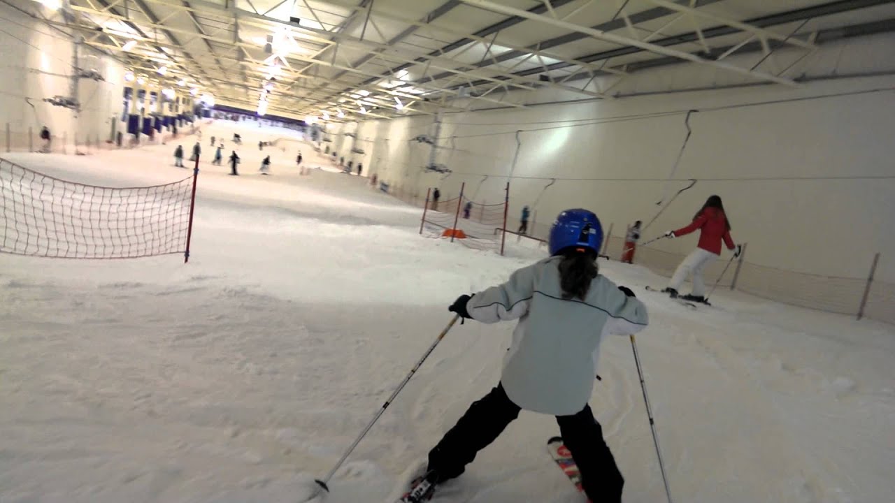 Fien ski (1ste keer)
