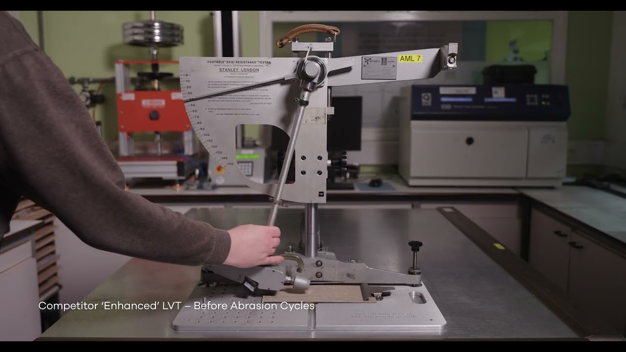 Amtico Spacia   Technical Film   Accelerated Wear Test