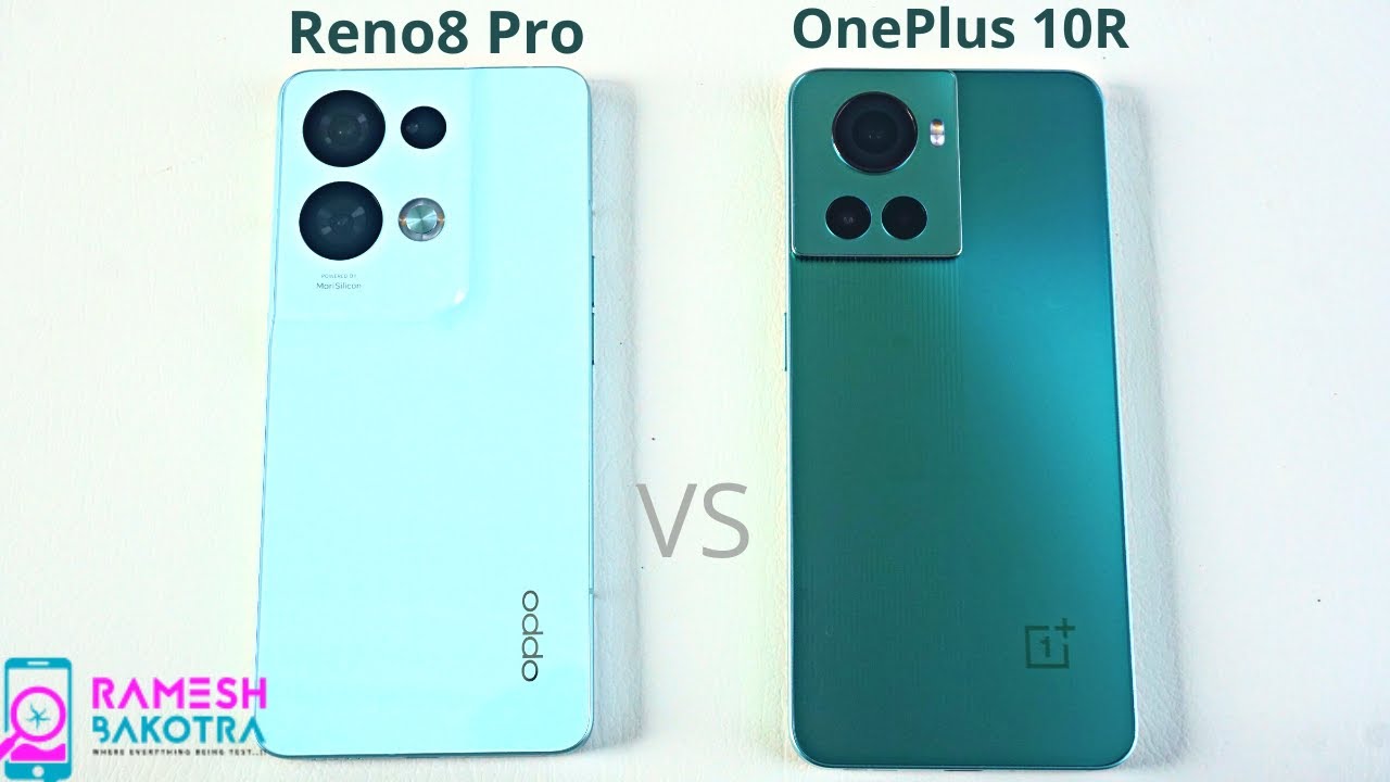 Oppo Reno8 Pro vs OnePlus 10R Speed Test and Camera Comparison