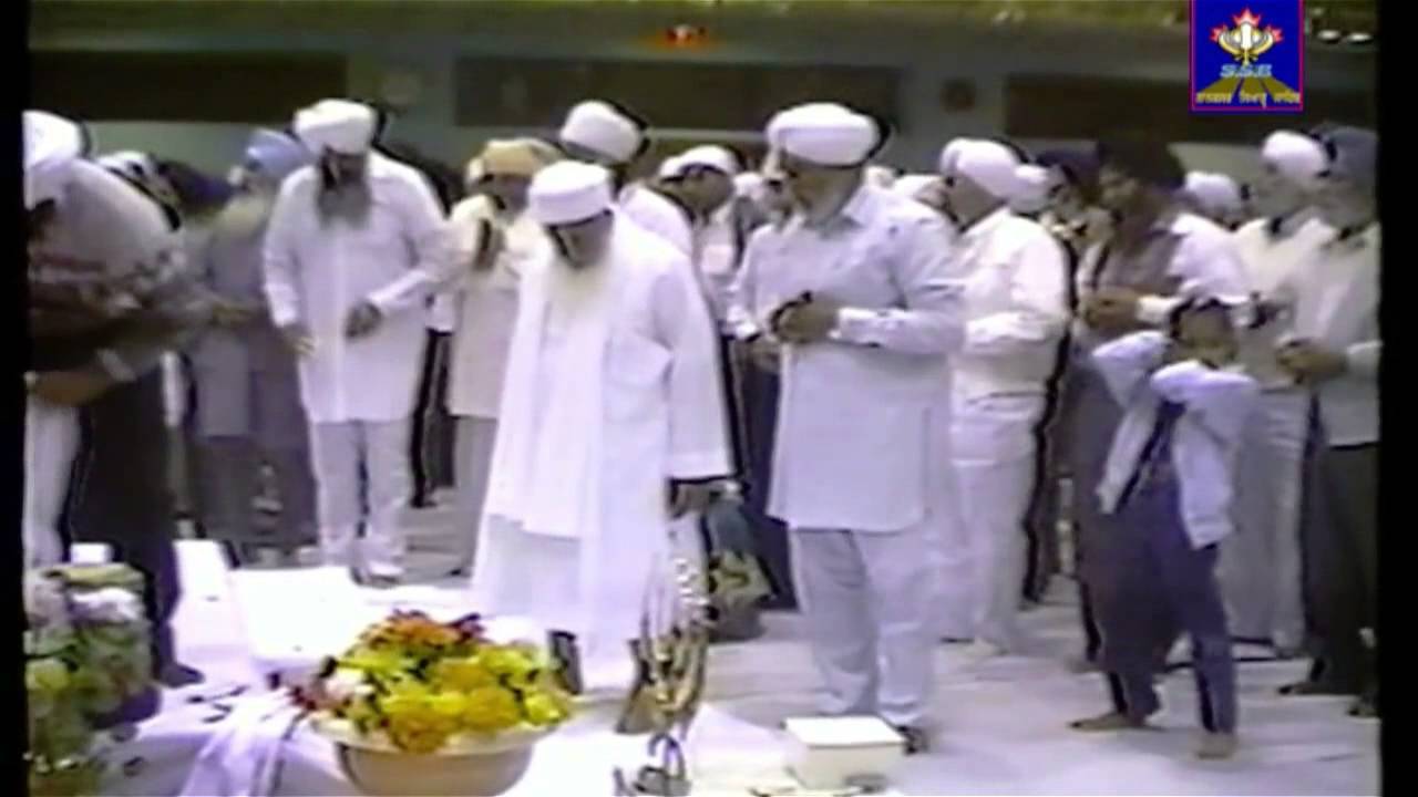 Sant Baba Mihan singh Ji Kirtan and Bachen Purnmasi 1989