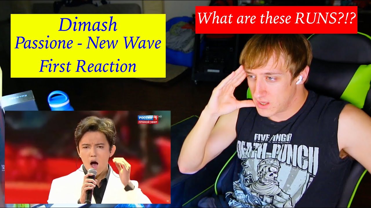 Metalhead Photographer REACTS to Dimash - Passione - New Wave 2019