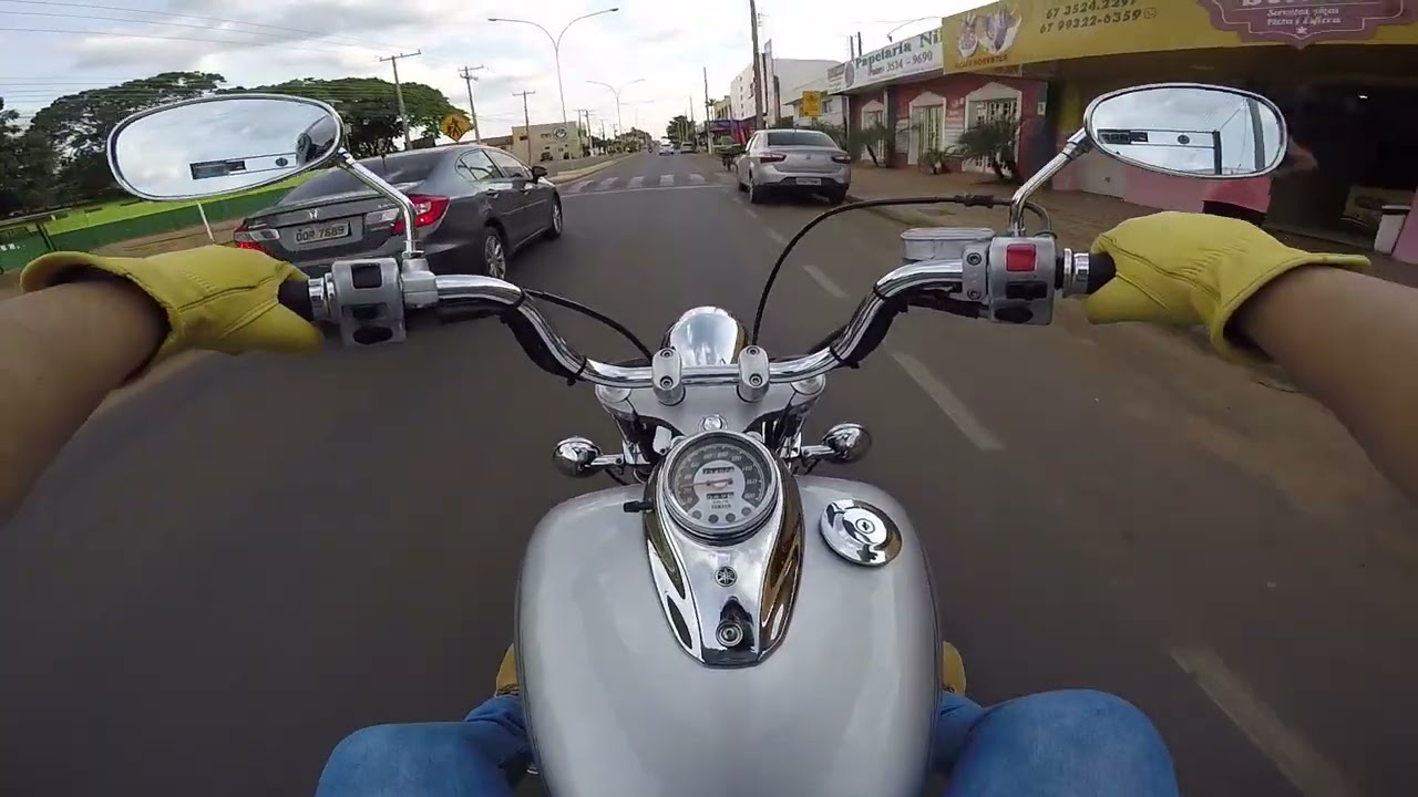 Drag Star 650 Conforto E Confian&ccedil;a Parte 1