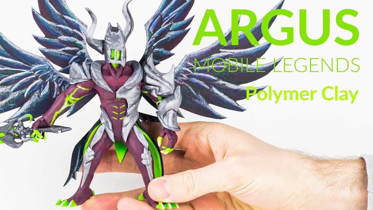 Argus Nightstalker (Mobile Legends) – (Part 2) Polymer Clay Tutorial