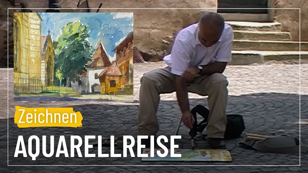 Aquarellreise | sehen&gestalten 