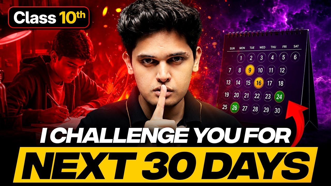 Clasa 10th - I Challenge you for Next 30 Days🔥 | Prashant Kirad