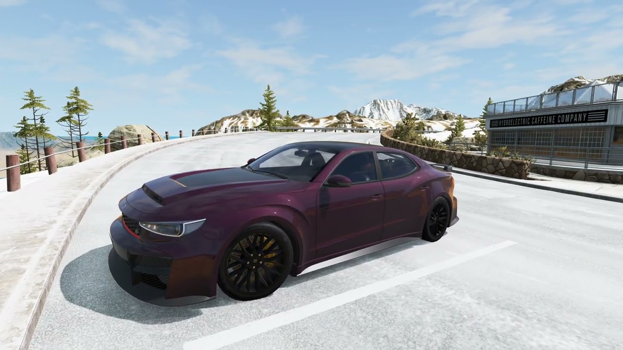BeamNG.drive Freeroam: Automation Test Track - 2016 Bruckell Bastion Battlehawk