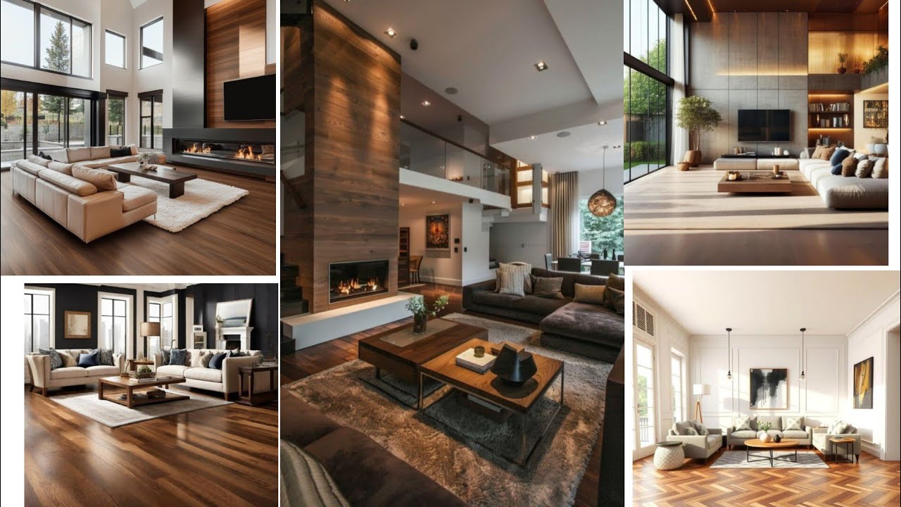 Modern Home Living Room Wooden Flooring in 2026 || Contemporary Designs Idea in USA