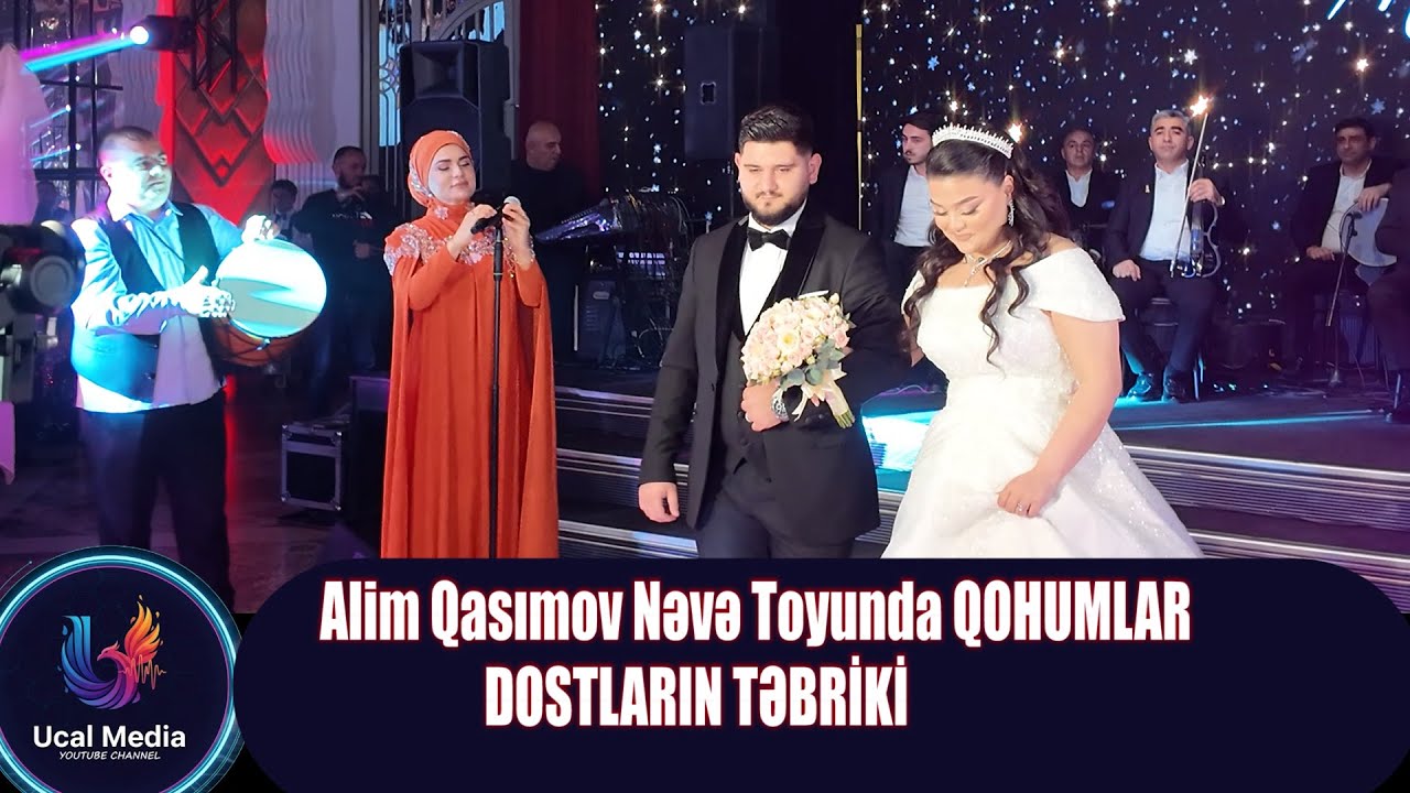 Alim Qasımovun Nəvə Toyunda Qohumların Səmimi Təbriki ❤️ | Unudulmaz Anlar
