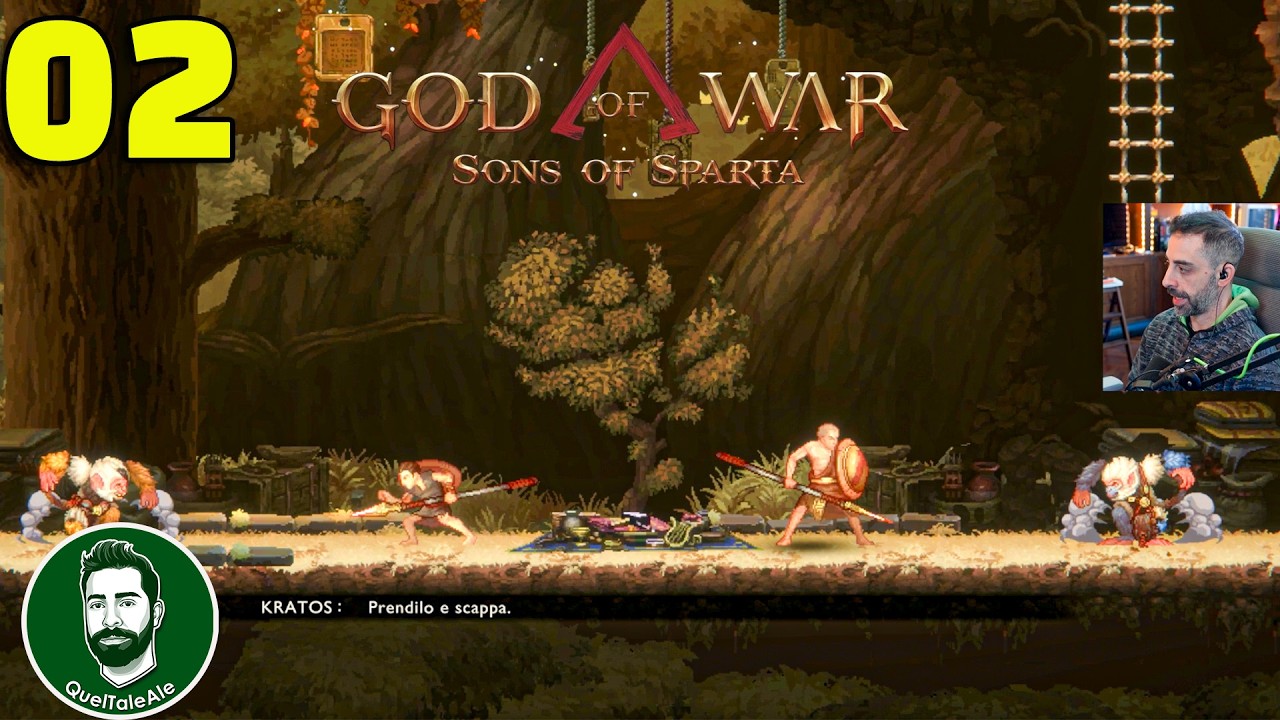 God of War Sons of Sparta - LO SCALPELLO DELLO SCULTORE - Gameplay ITA - Walkthrough 02