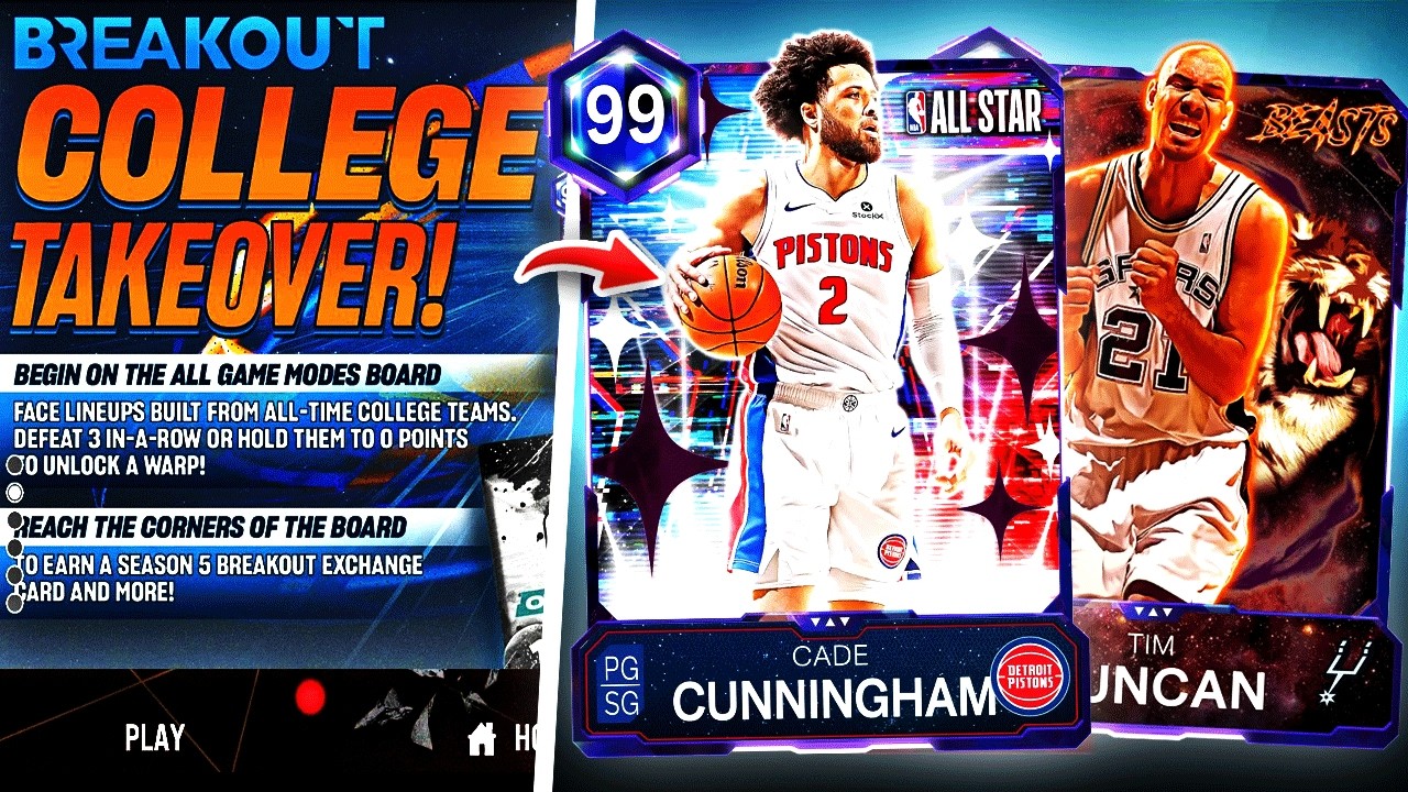Новый портал Breakout COLLEGE &mdash; лучшие награды и лучший портал в режиме MyTeam в NBA 2K26?