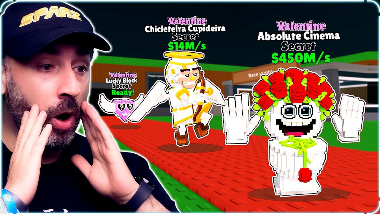 AGGIORNAMENTO di SAN VALENTINO e NUOVI LUCKY BLOCK! - ROBLOX ITA