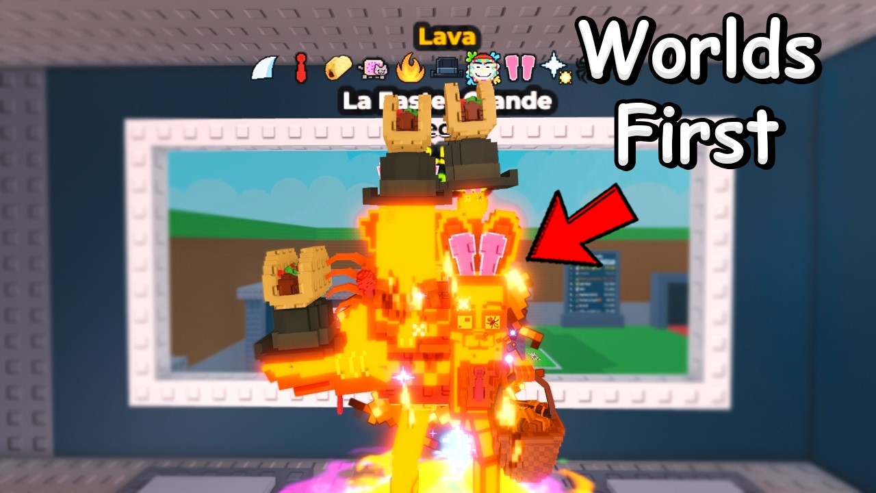 I Got TRAIT FARMED this La EASTER Grande in Roblox Steal A Brainrot..
