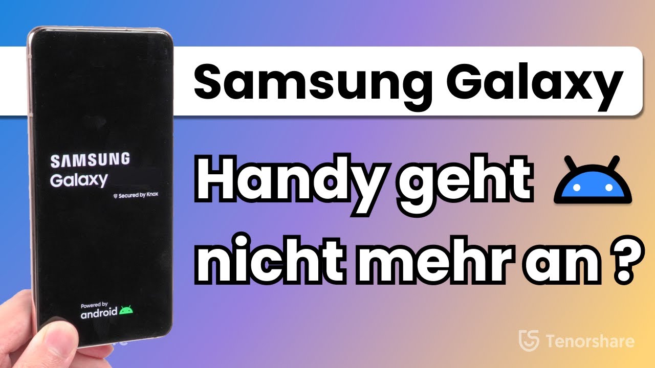 Samsung Galaxy A51 geht nicht mehr an | Samsung Handy lässt sich nicht mehr - was tun? 2025