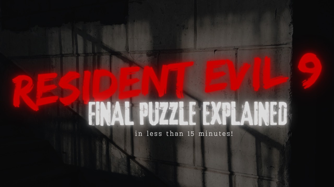 Resident Evil 9's Final Puzzle: How to pick up Marie's doll in under 15 minutes