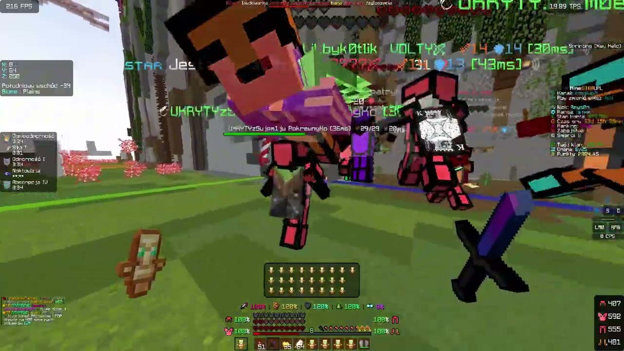 DOMINACJA SERWER Z MIECZEM 14 || MINESTAR OG EDYCJA BOX PVP || IP MINESTAR.PL