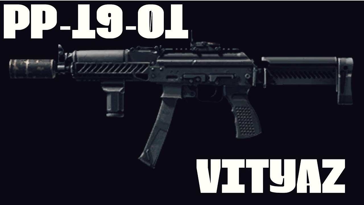 PP-19-01 VITYAZ (el subfusil del que nadie te hablo)